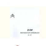 Citroën 2CV Reparaturhandbuch Nr 447