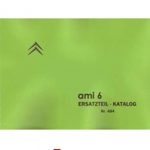 Citroën Ami 6 Ersatzteilkatolog Nr 484