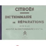 Citroën 2CV 4x4 Reparaturhandbuch