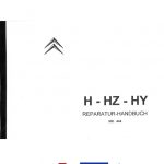 Citroën H HZ HY Reparaturhandbuch Nr. 444