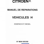 Citroën H Reparaturhandbuch 1980