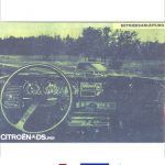 Citroën D Betriebsanleitung 1972 DSuper (D)