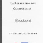 Panhard Reparaturhandbuch Karosserie 1965 (F)
