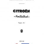 Citroën Traction Avant Betriebsanleitung 1950 11CV