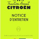 Citroën Traction Avant Betriebsanleitung 1953 11CV