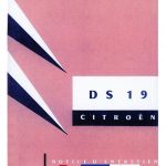 Citroën D Betriebsanleitung 1956 DS19