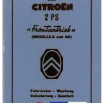 Citroën 2CV Betriebsanleitung 1953 A AU